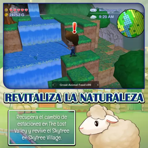 Reservar Harvest Moon: The Lost Valley & Skytree Village Ed. Coleccionista Switch Coleccionista screen 4