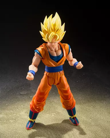 Reservar Figura Son Goku Super Saiyan Dragon Ball Z The Games Begin Ver. SH Figuarts Figuras Estándar