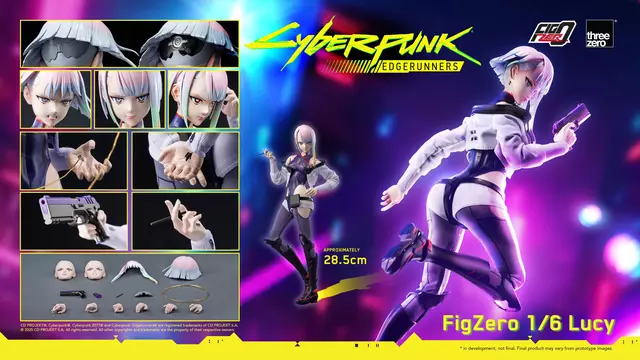 Reservar Figura Lucy Cyberpunk: Edgerunners 1/6 FigZero ThreeZero Figuras Estándar