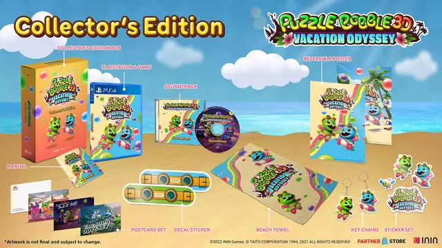 Comprar Puzzle Bobble 3D: Vacation Odyssey Collector's Edition PS4 Coleccionista - EEUU
