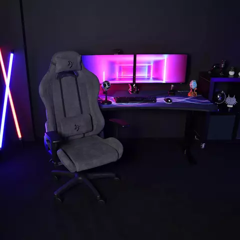 Reservar Silla Gaming Arozzi Torretta SoftFabric Dark Grey Estándar