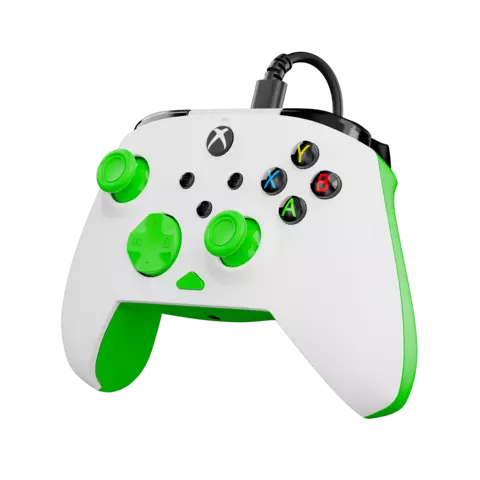 Comprar Mando Rematch Core con Cable · Blanco / Verde Xbox One