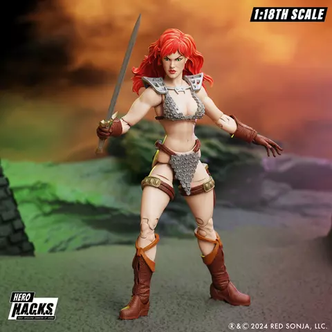 Reservar Figura Red Sonja Hero H.A.C.K.S. Boss Fight Studio Figuras Estándar