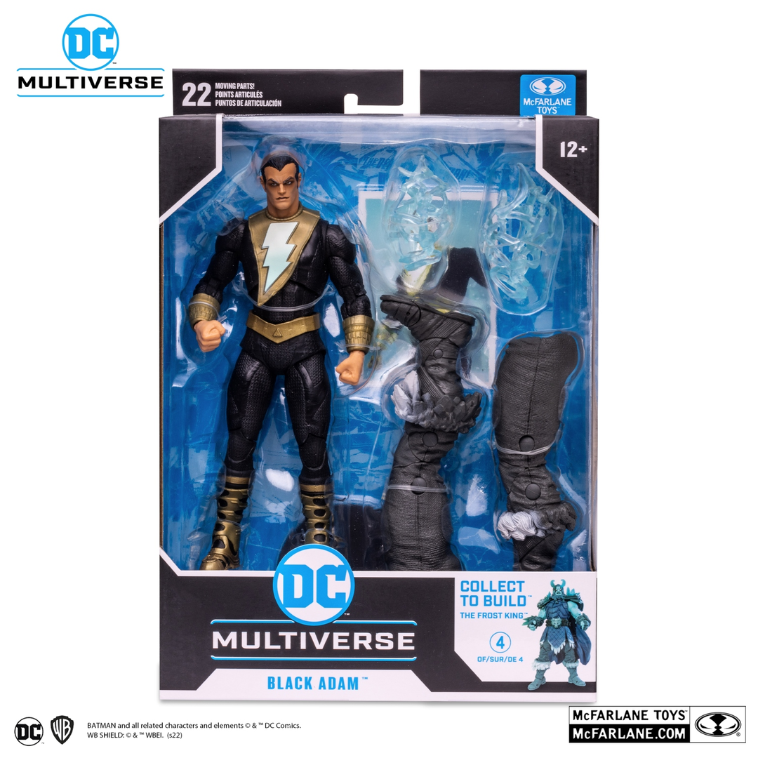 Figura DC Comics La Liga De La Justicia Invierno Interminable Black Adam