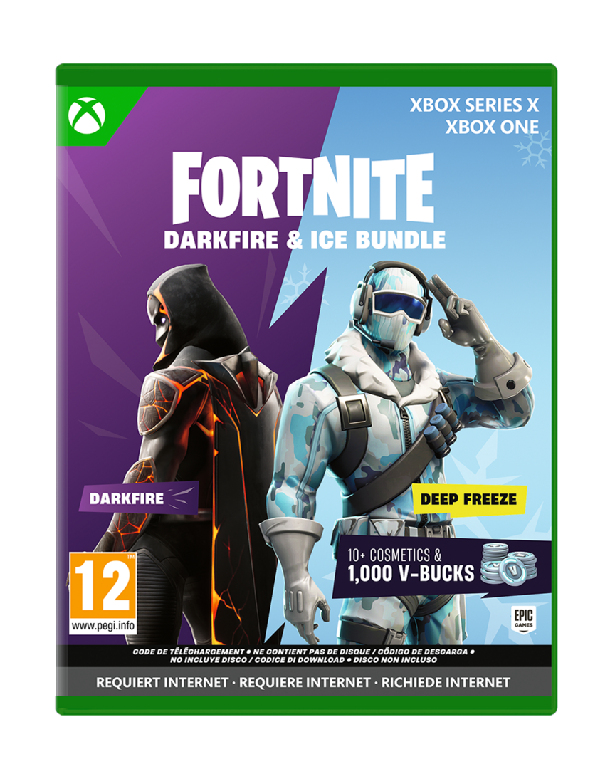 Fortnite lote de fuego oscuro y hielo ciab