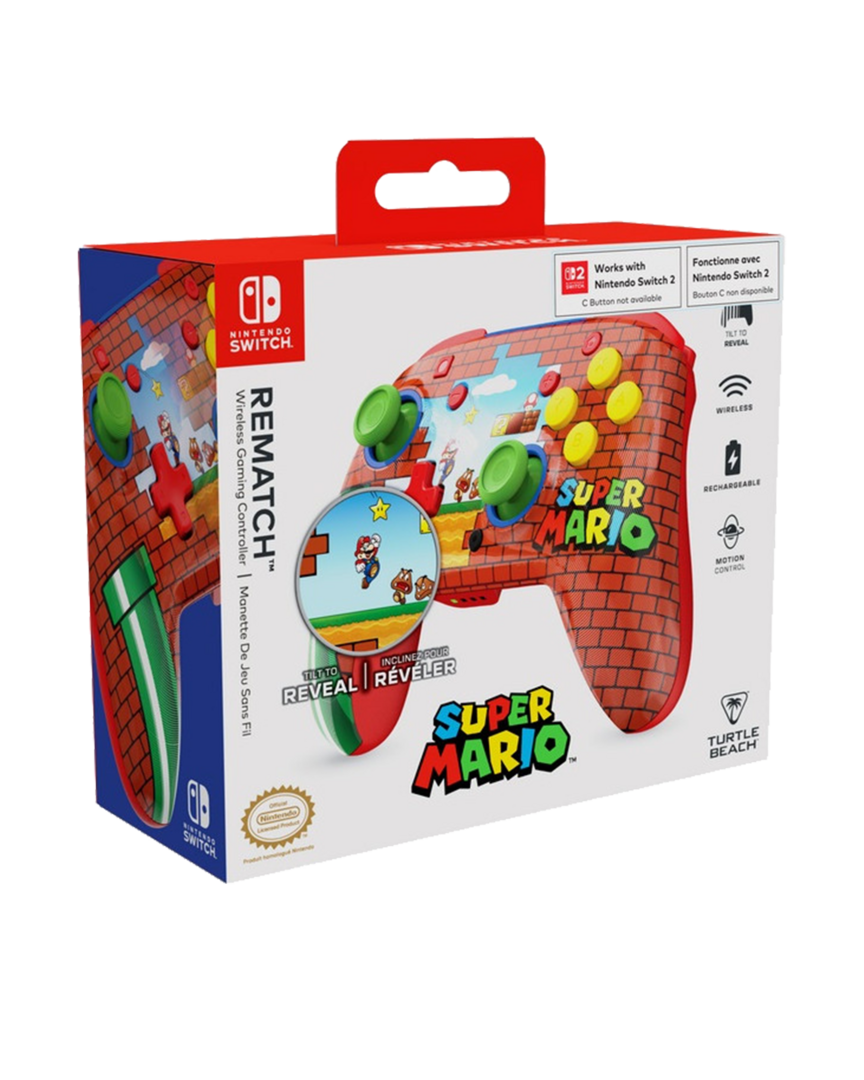 Turtle Beach Rematch Advanced Wired (2025) Multicolor Gamepad Nintendo Switch, Nintendo Switch 2, Nintendo Switch Lite, Nintendo Switch OLED