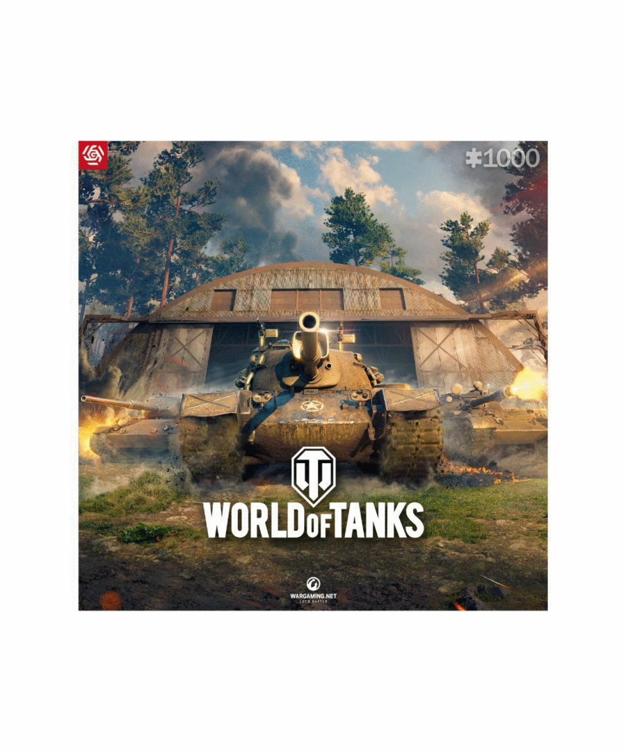 Good loot - gaming puzzle: world of tanks roll out (1000 pieces)
