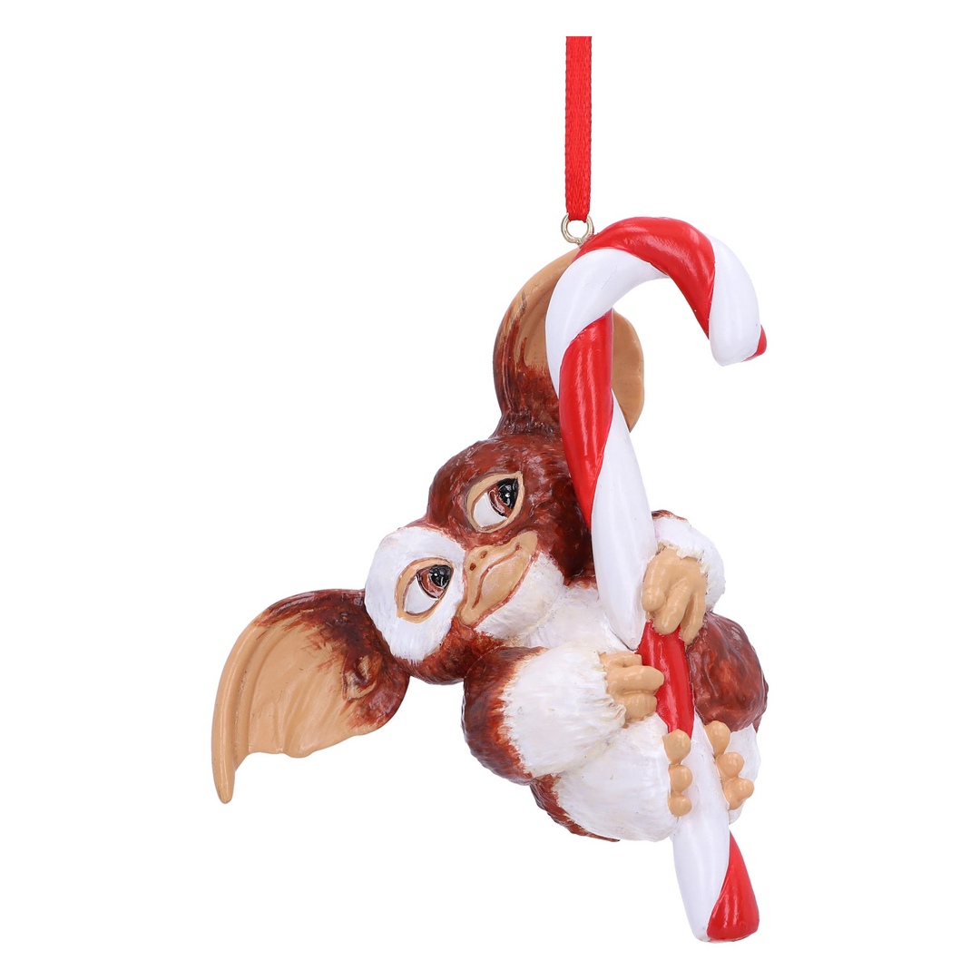 Gremlins gizmo candy cane hanging ornament 11cm
