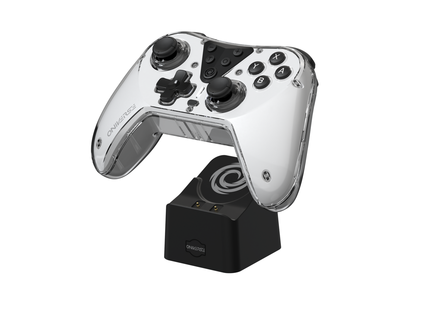 Nintendo Switch Oniverse Astralite Mando Inalámbrico Blanco Ahumado inkl Estación de carga