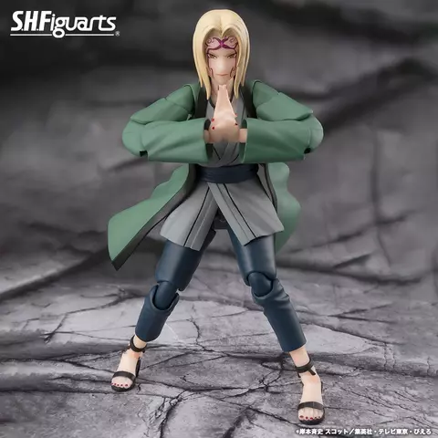 Reservar Figura Tsunade Naruto Shippuden SH Figuarts Tamashii Figuras Estándar