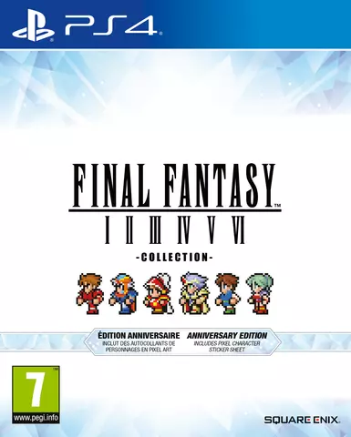 Final Fantasy I-VI - Collection - Anniversary Edition