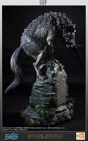 Reservar Estatua Sif El Gran Lobo Gris Dark Souls First 4 Figures Estatuas