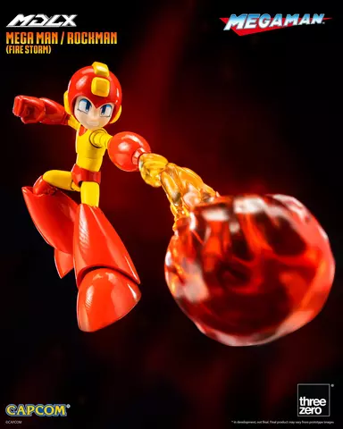 Reservar Figura Megaman Rockman Fire Storm MDLX ThreeZero Figuras Estándar