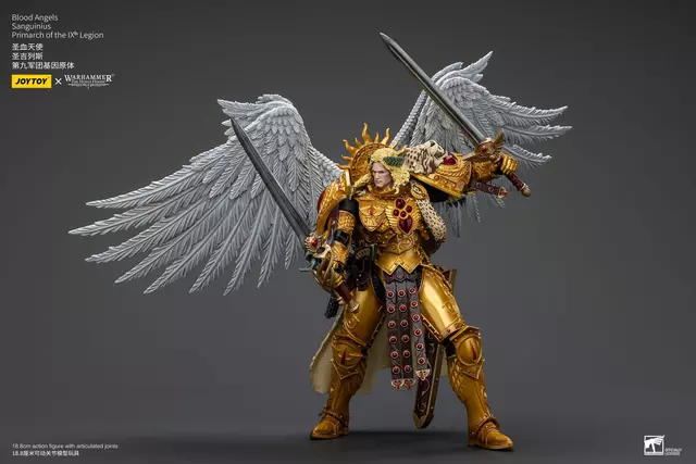 Reservar Figura Primarca Sanguinius de la IXª Legión "Blood Angels" - Warhammer 30K The Horus Heresy JoyToy Figuras Estándar
