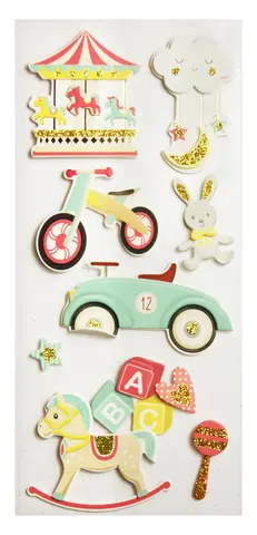 Comprar Pegatinas Sceny Scrap & Deco Carrusel Relieve 