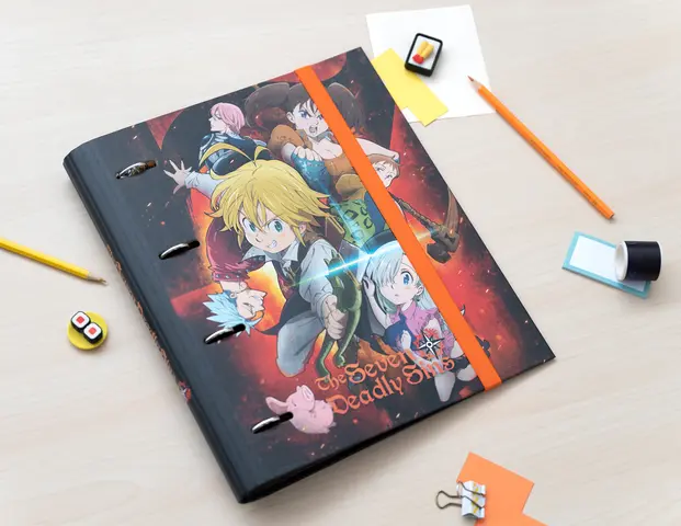 Comprar Carpeta 4 Anillas Premium The Seven Deadly Sins 