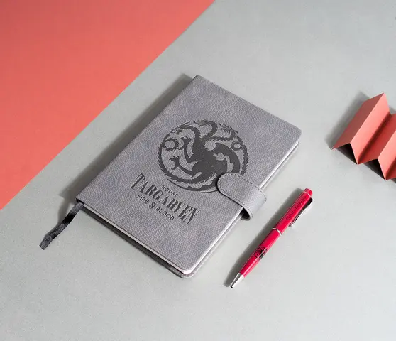 Comprar Cuaderno Premium A5 Con Boligrafo Juego De Tronos Casa Targaryen 