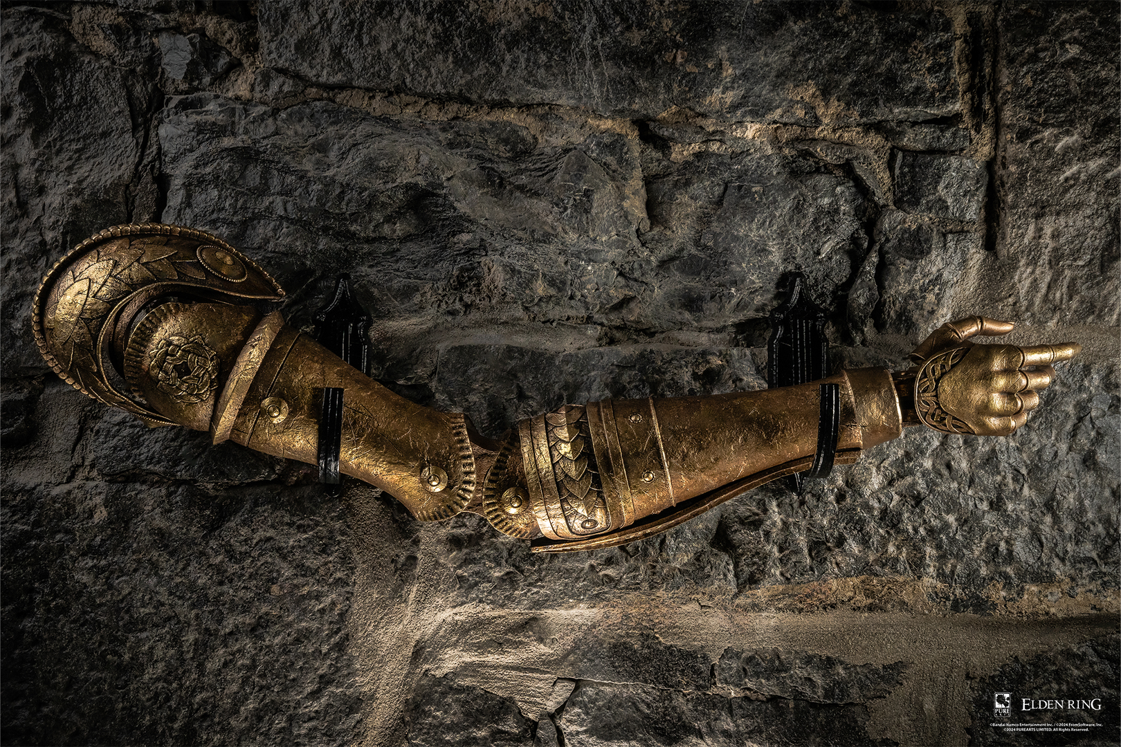 Elden ring: el brazo de malenia tamaño real pure arts