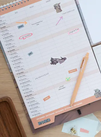 Comprar Planner 2023/2024 Mandalorian 