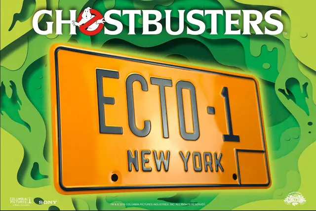 Comprar Matricula Los Cazafantasmas Ecto 1 Internacional 
