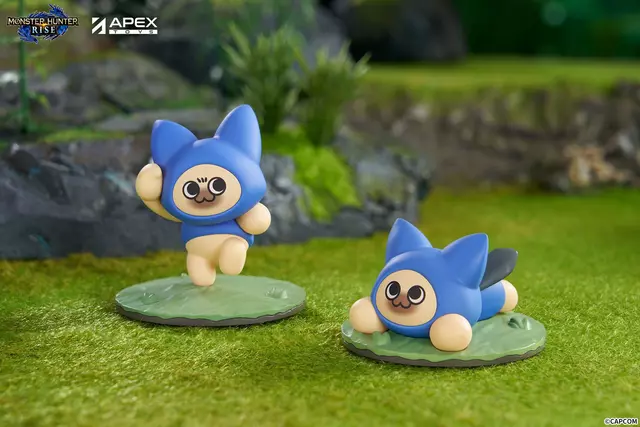 Reservar Pack 6 Figuras Felyne Cat Monster Hunter Rise Apex Innovation Estatuas Estándar
