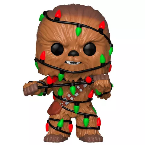 Comprar Figura POP Star Wars Holiday Chewie with Lights Figuras Estándar