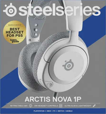 Reservar Auriculares Gaming Arctis Nova 1P Blancos con Cable Steelseries PS5 screen 10