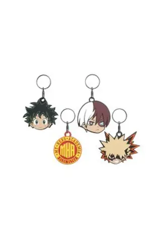 Comprar My Hero Academia 4 Keyrings Set Estándar