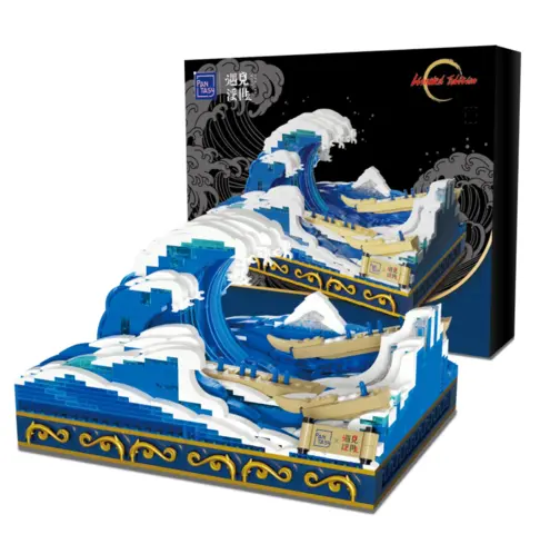Comprar Kanagawa Surfing Set Construcción 15 cm Ukiyo-E Estándar