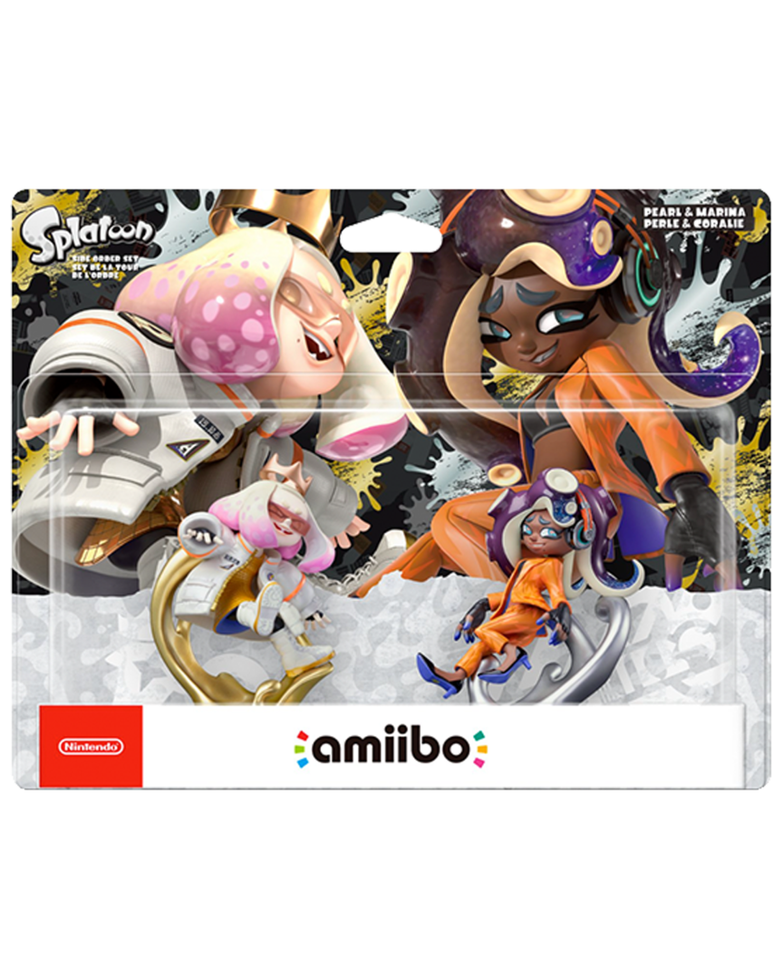 Figura Amiibo 2 en 1 Pearl & Marina (serie Splatoon)