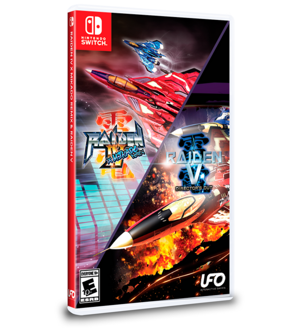 Raiden iv x mikado remix & raiden v: director’s cut dual pack