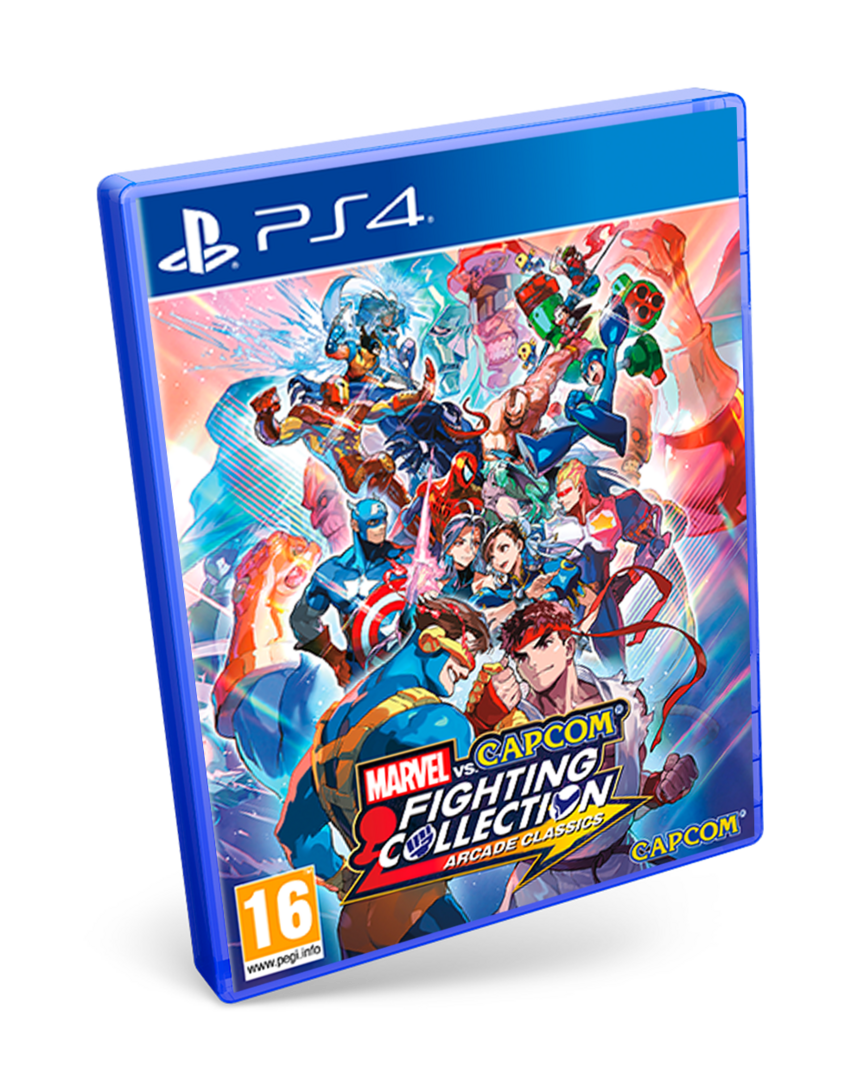 Playstation Games Ps4 Marvel Vs capcom fighting collection: Arcade classics