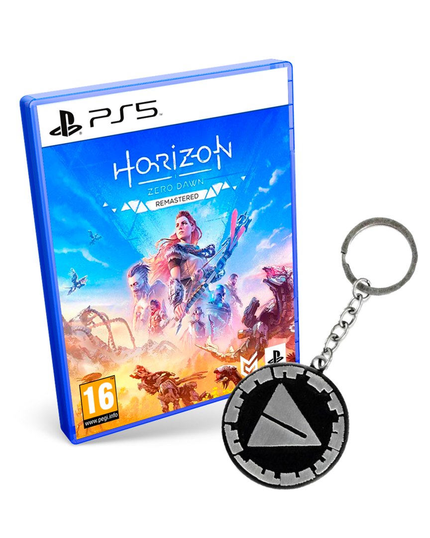 Horizon Zero Dawn Remastered + Llavero Horizon Focus Metálico