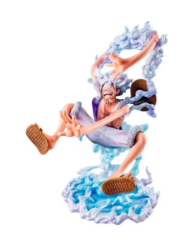 Figura Monkey D. Luffy One Piece Gear Fifth P.O.P. Evolutionary History Megahouse