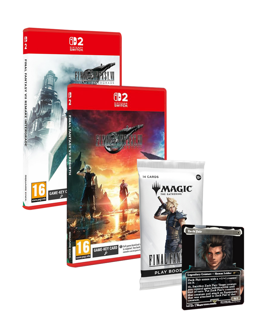 Pack Final Fantasy VII Remake Intergrade + Rebirth (Magic Ed.) - Imp UK