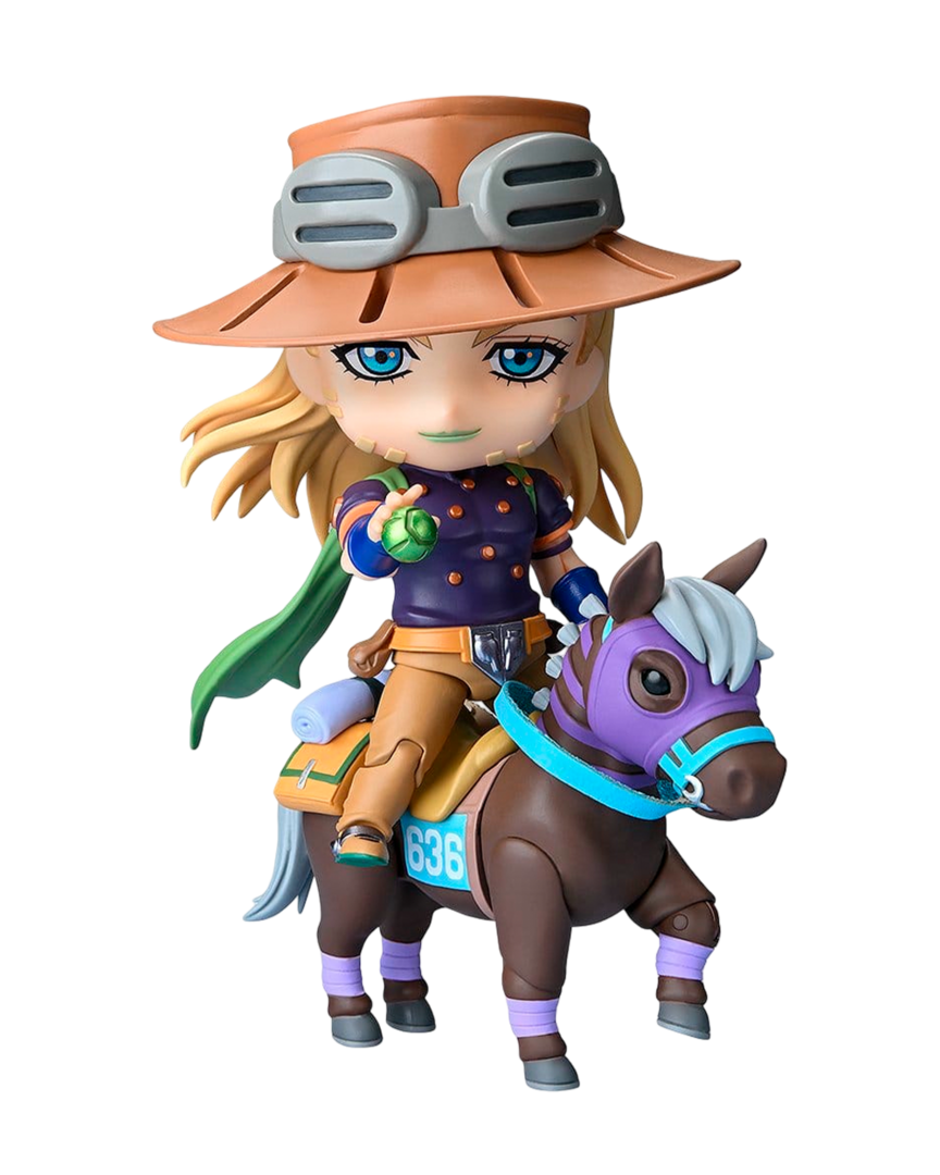 Figura gyro zeppeli jojo's bizarre adventure steel ball run deluxe ver. nendoroid