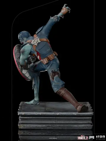 Comprar Figura Art Scale Marvel What If Capitan America Zombie Figuras