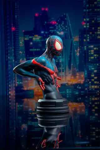 Comprar Mini Busto Marvel Spider-Man Miles Morales Bustos