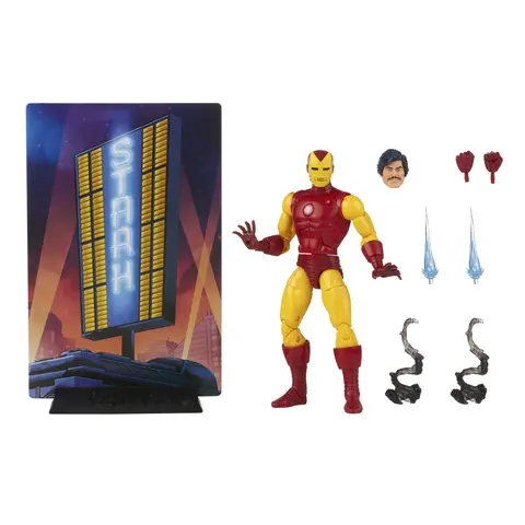 Comprar Figura Marvel Iron Man 20 Aniversario Serie Legends Figuras