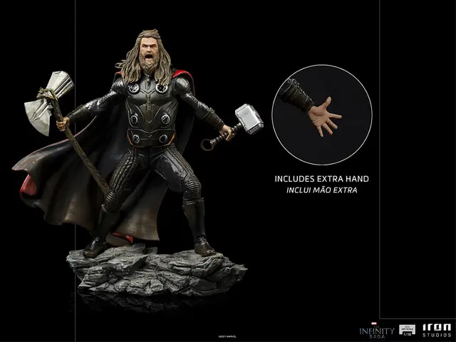 Comprar Figura Art Scale Marvel Vengadores Endgame Thor Saga Del Infinito Figuras