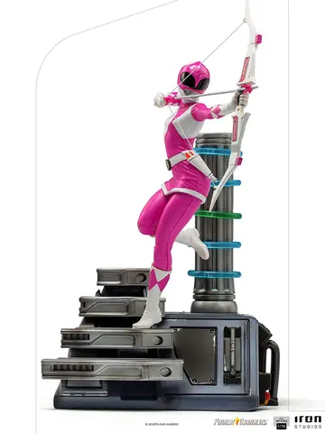 Comprar Figura Art Scale Mighty Morphin Power Rangers Ranger Rosa Figuras