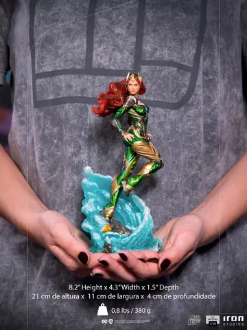 Comprar Figura Art Scale DC Comics La Liga De La Justicia Mera Zack Snyder Figuras