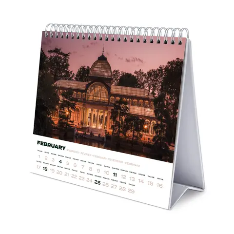 Comprar Calendario De Escritorio Deluxe 2024 Madrid