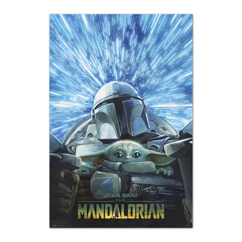 Comprar Poster Star Wars The Mandalorian - Hyperspace 