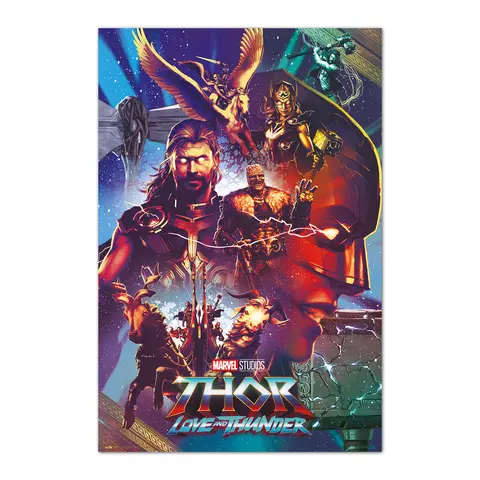 Comprar Poster Marvel Thor Love And Thunder 