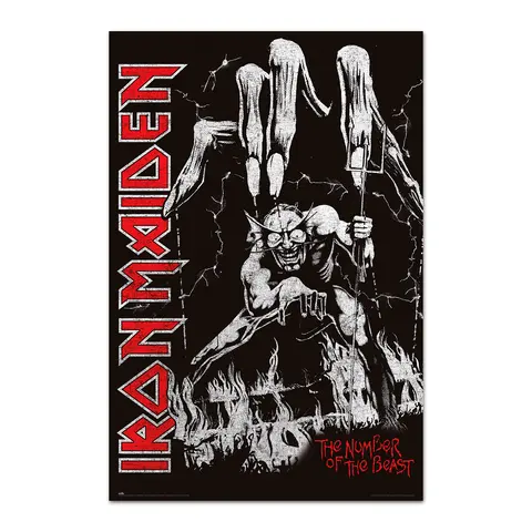 Comprar Poster Iron Maiden Number Of The Beast 