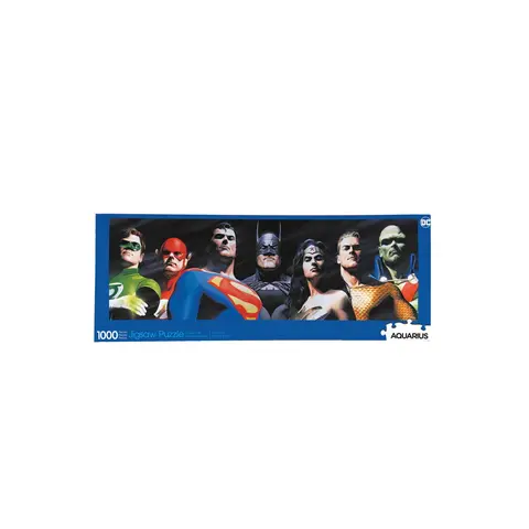 Puzzle De 1000 Piezas Slim DC Comics La Liga De La Justicia