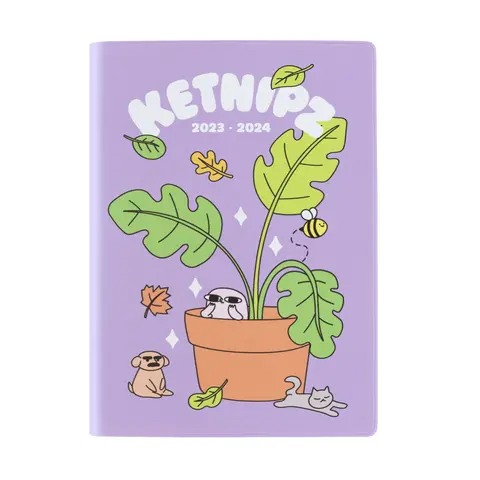 Comprar Agenda Escolar 2023/2024 Semana Vista Pocket 17 Meses Ketnipz 