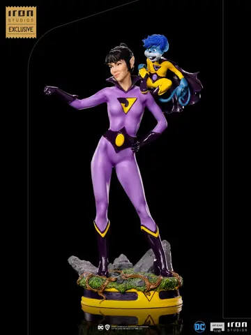 Comprar Set De 2 Figuras Art Scale DC Comics Wonder Twins Exclusivo Figuras