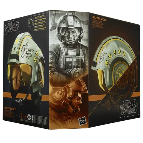 Comprar Casco Electronico Star Wars The Mandalorian Trapper Wolf Serie Black 